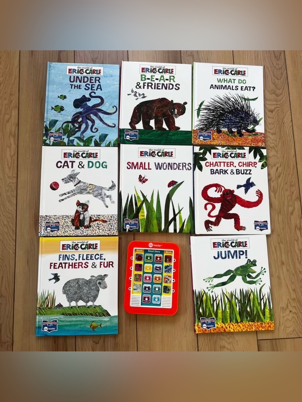 World of Eric Carle Me Reader Electronic Reader 8 Hardcover Books PI Kids